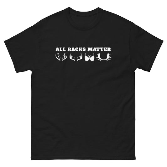 T-shirt noir All Racks Matter
