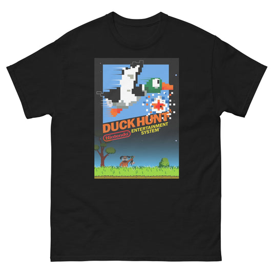 T-shirt noir Duck Hunt