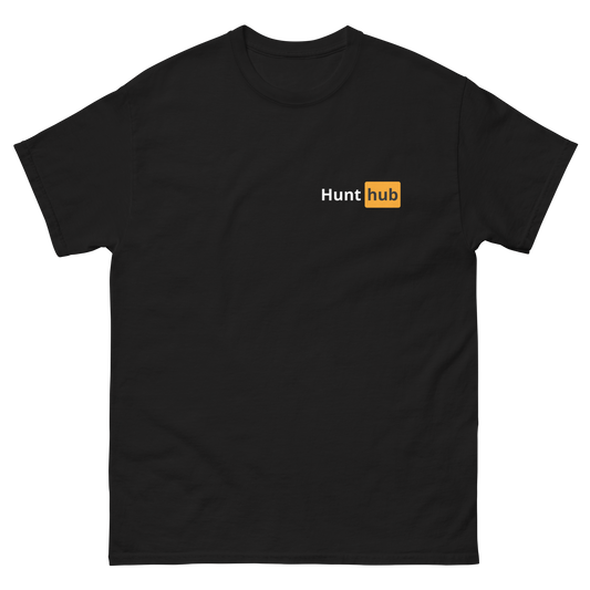 T-shirt noir Hunt hub