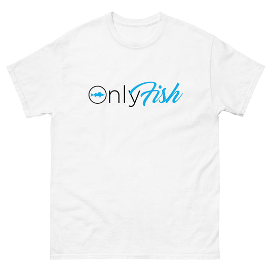 T-shirt blanc Only Fish