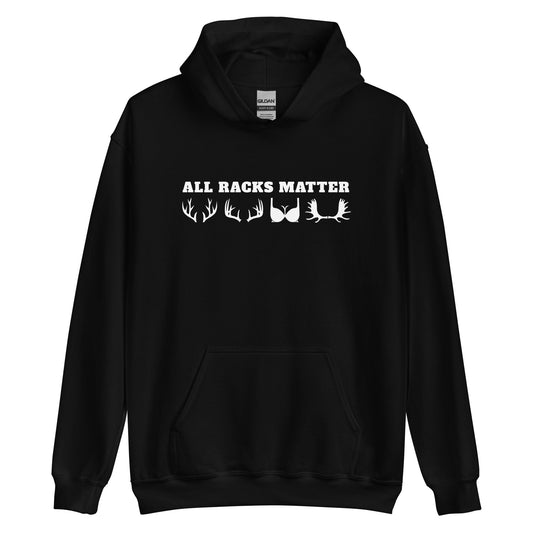 Hoodie noir All Racks Matter