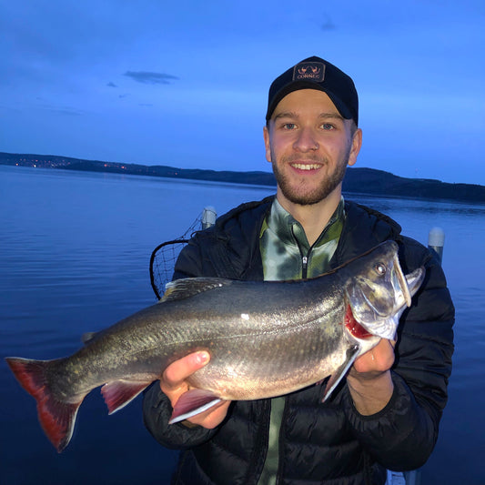 La pêche à la truite moucheté