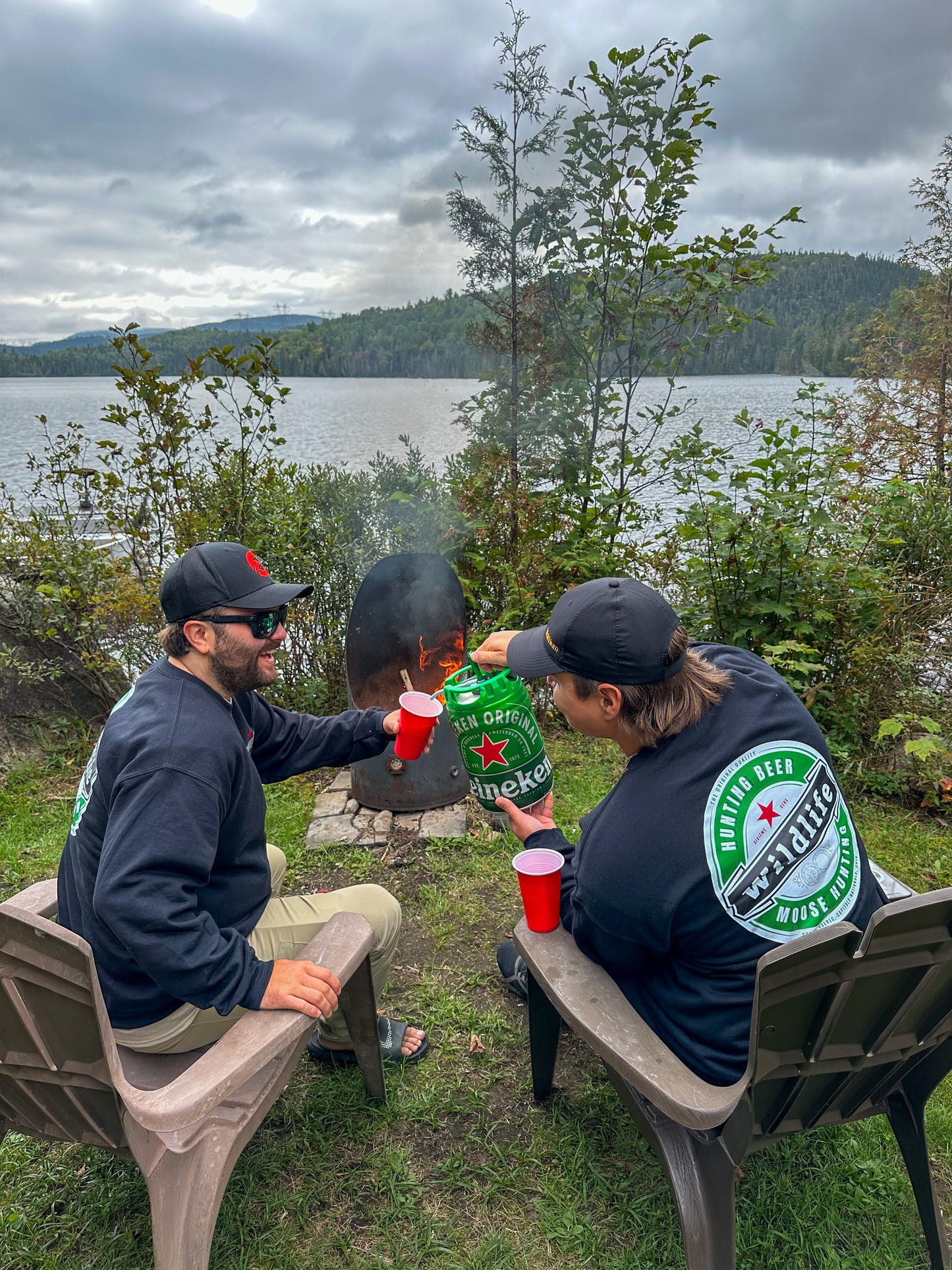 Heineken Hunting black crewneck