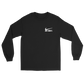 Just Hook It Black Long Sleeve Sweater.