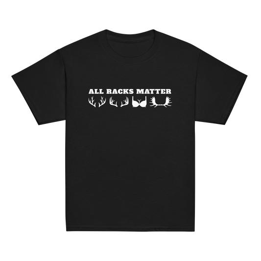 T-shirt noir enfant All Racks Matter